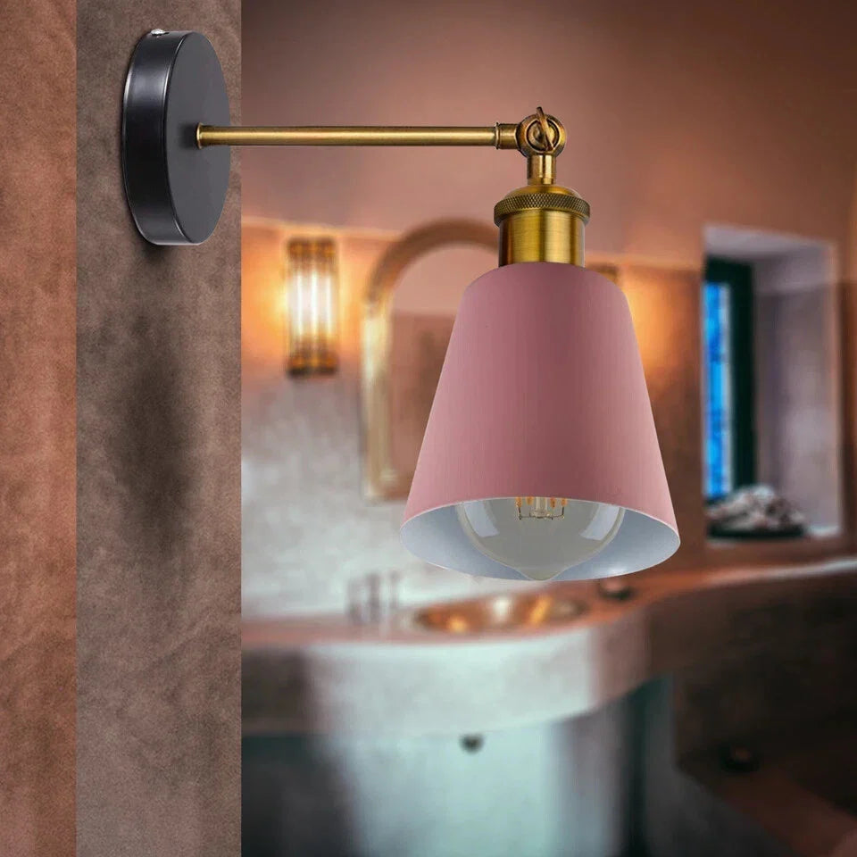 Industrial  Metal Wall Mounted Wall lamp Fitting E27 Wall Lighting Fixture ~6212