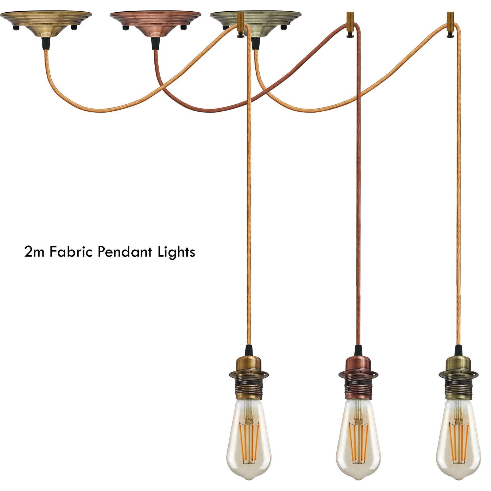 Vintage Industrial Hemp Rope E27 Ceiling Pendant Light Fixture for Modern Retro Interior Decor