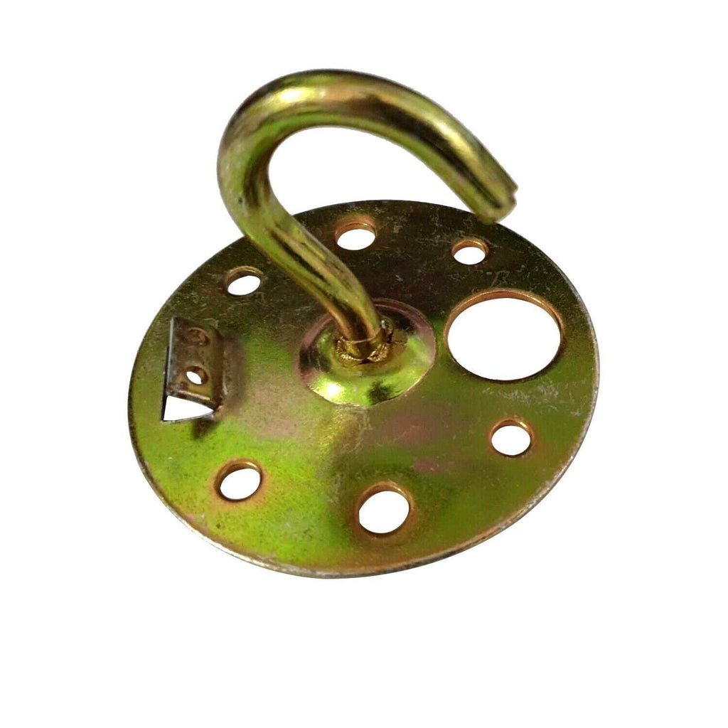 Heavy Duty Gold Steel Ceiling Hook Plate for Chandelier Light Fixture Mounting
