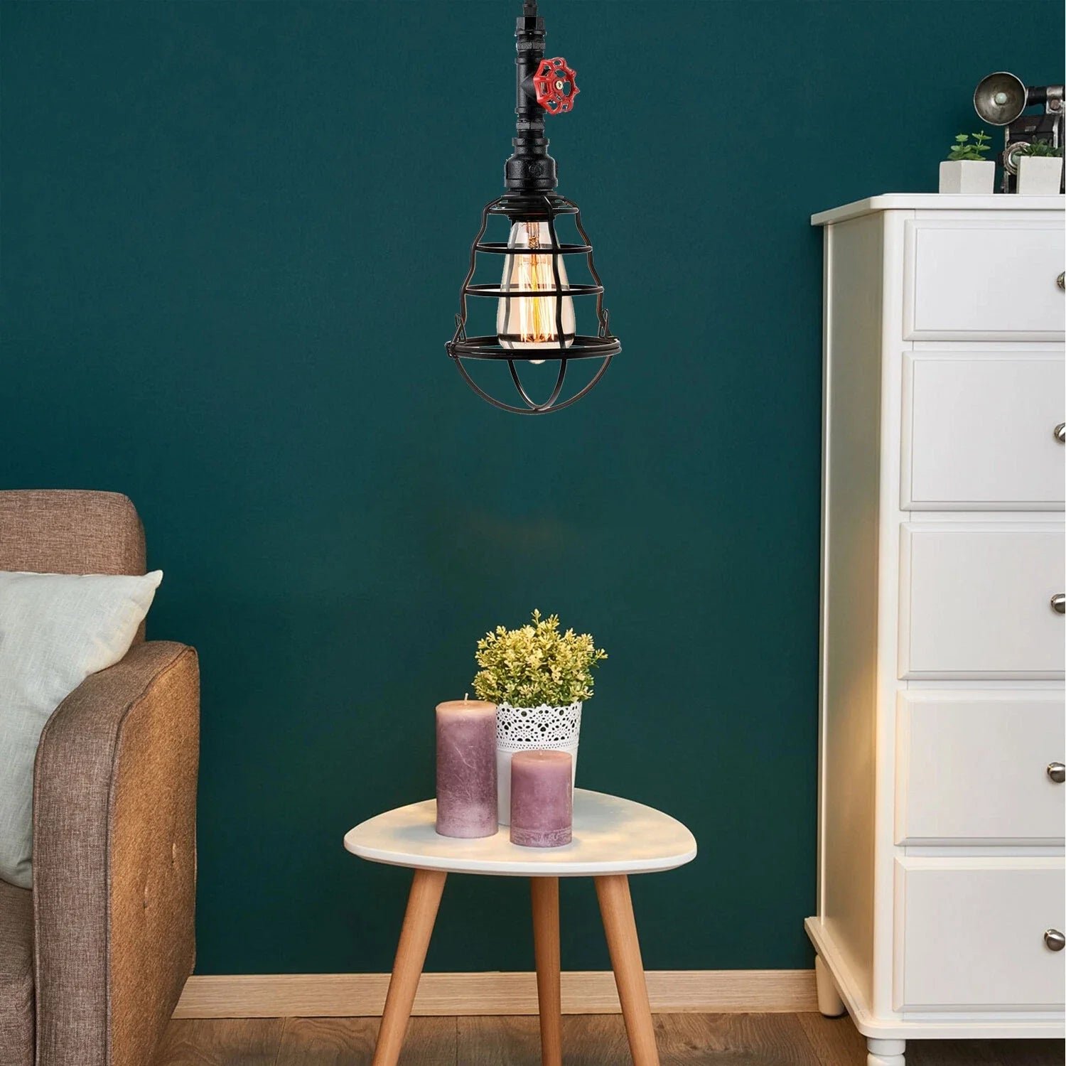 Vintage Pipe Pendant Lamp Holder Fitting Light fixture~6206