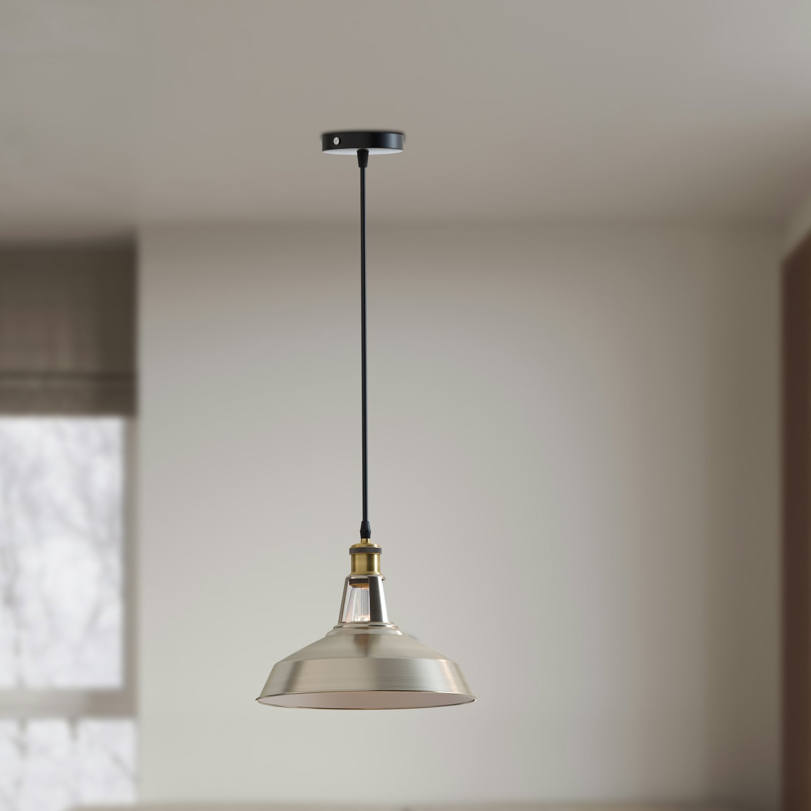 Industrial E27 Ceiling Light Fixture | Kitchen & Restaurant ~6251