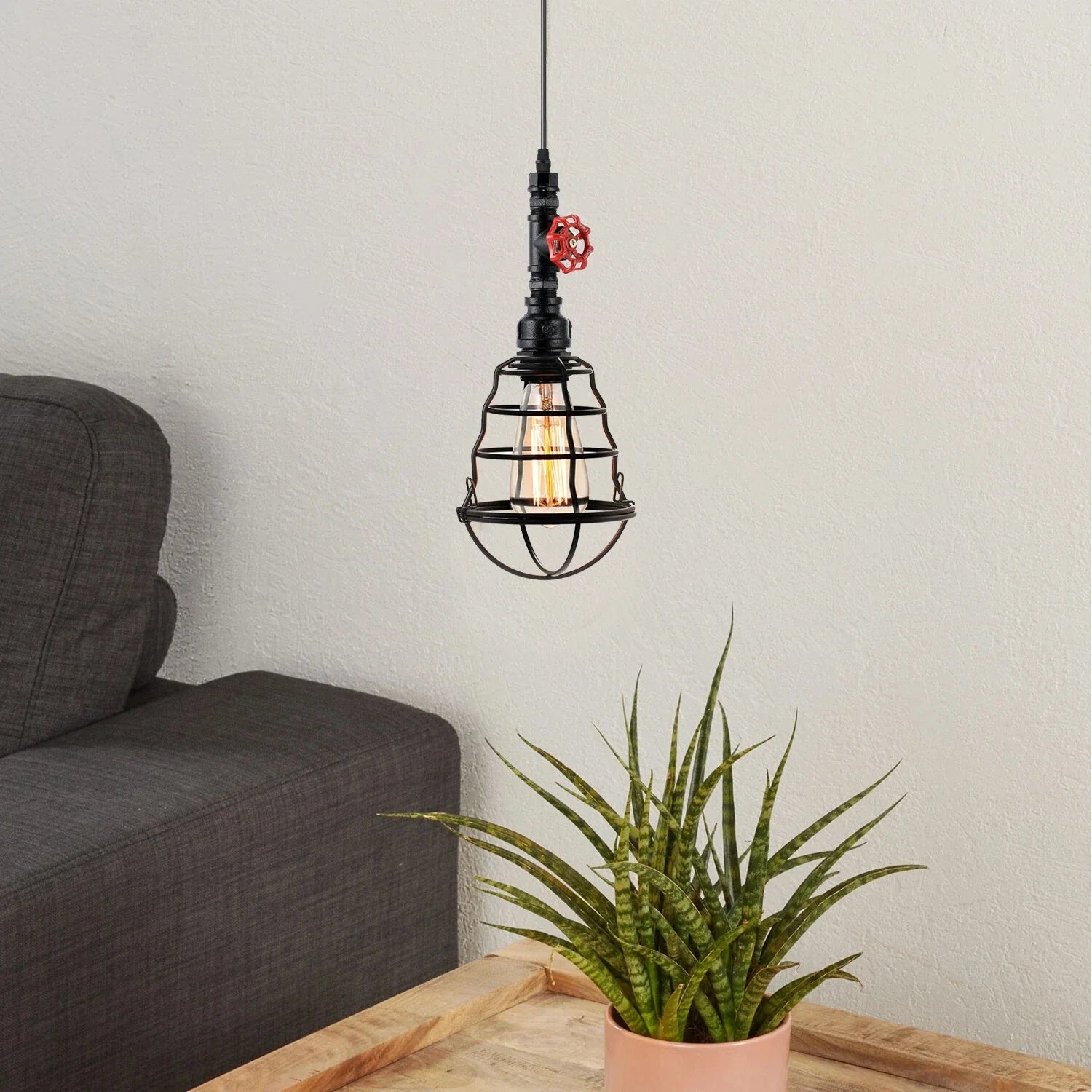 Vintage Pipe Pendant Lamp Holder Fitting Light fixture~6206