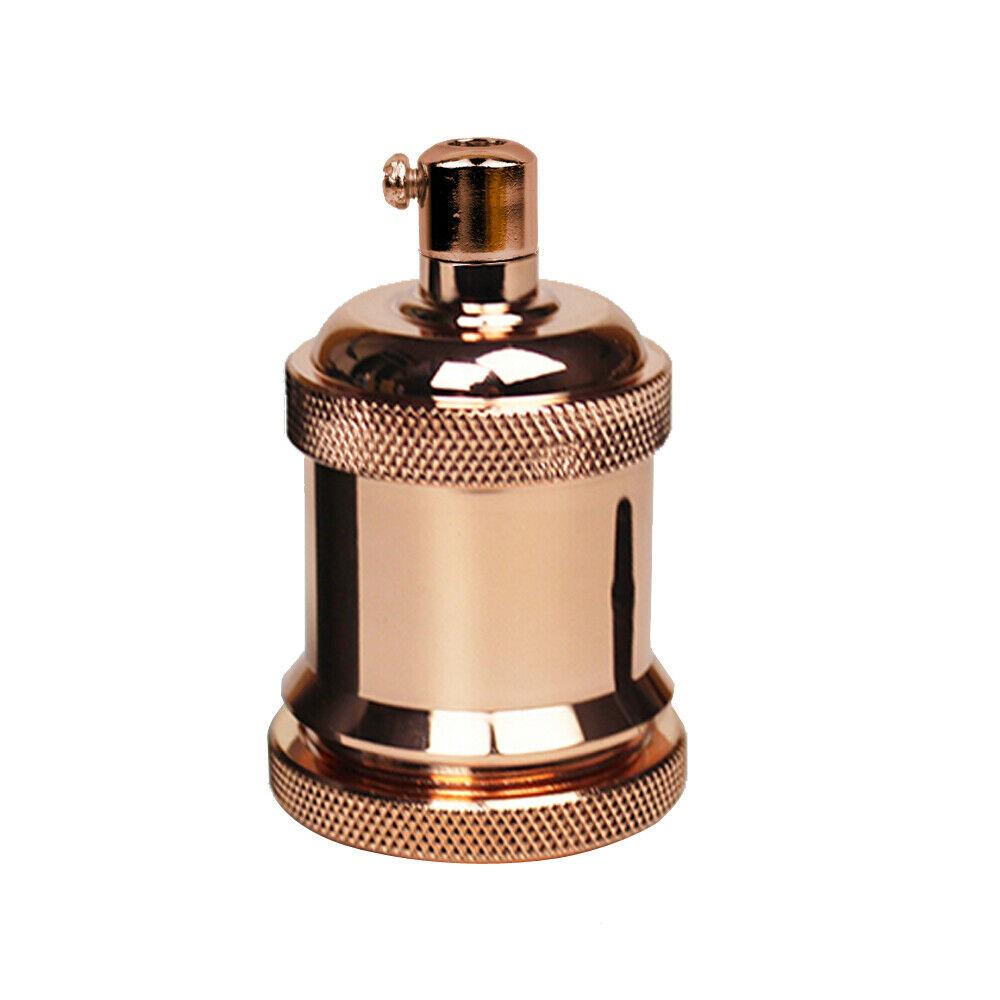 Universal E27 Metal Lamp Holder for Vintage Edison Filament Bulbs Decorative Fixture