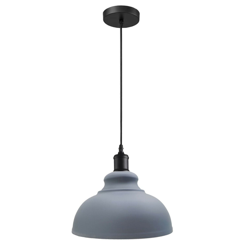 Modern Dome Shade Adjustable Pendant Light Ceiling Lamp for Living Dining Room