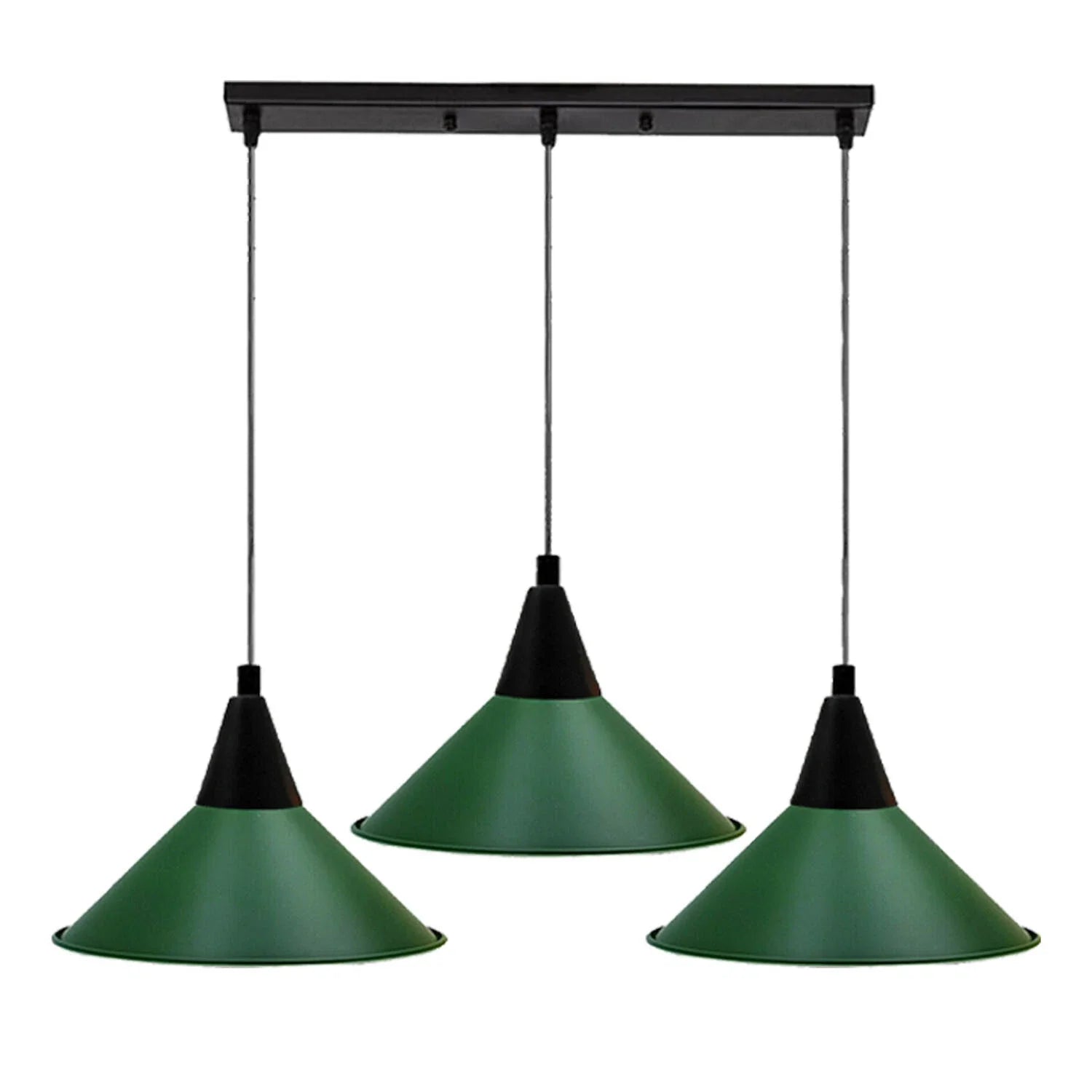 Modern 3 Head Multi colour Ceiling Pendant lighting fixtures~6196