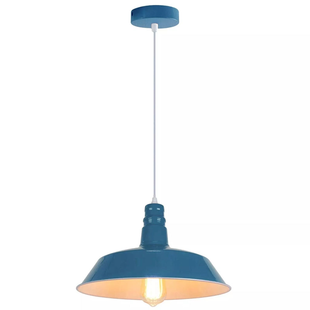 Modern Metal Barn Slot Kitchen Island Pendant Light Fixture