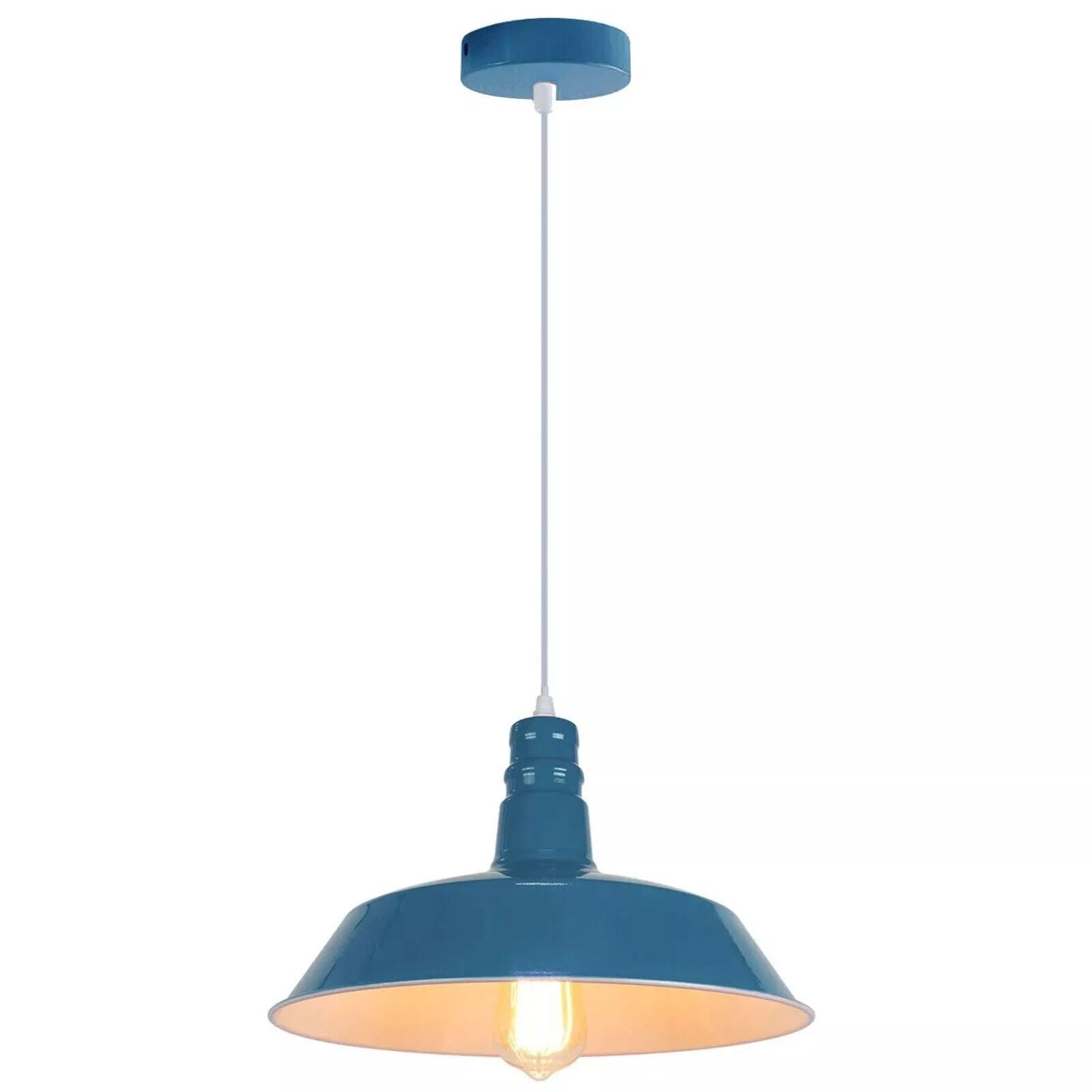 Modern Metal Barn Slot Kitchen Island Pendant Light Fixture