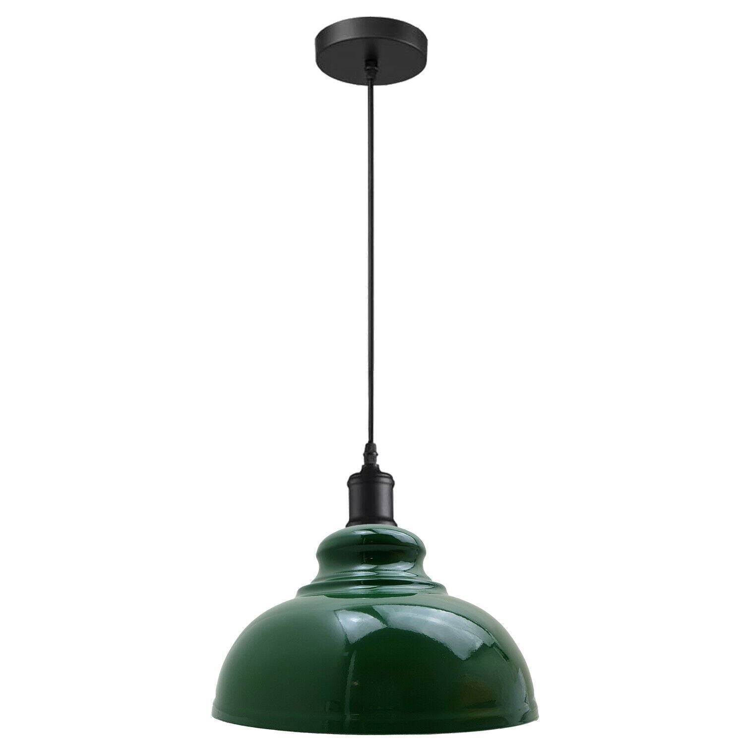Modern Dome Shade Adjustable Pendant Light Ceiling Lamp for Living Dining Room