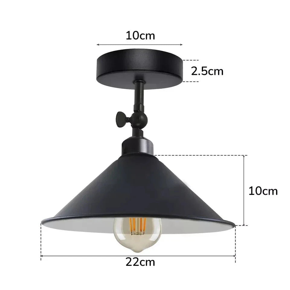 Flush Mount Ceiling Light Metal ~6216