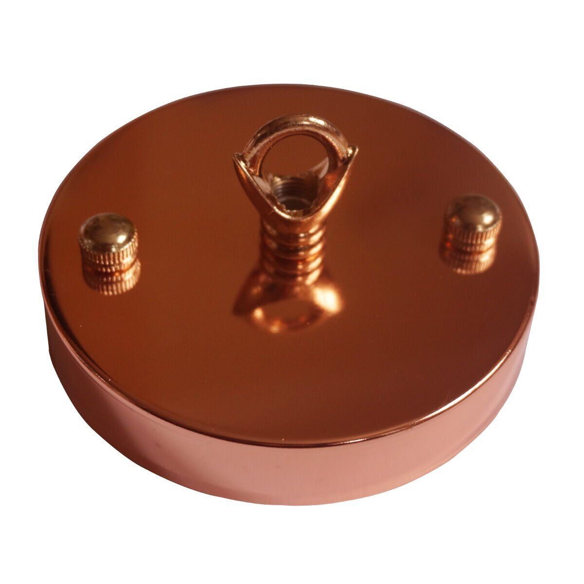 Industrial Style Rose Gold Metal Ceiling Rose Holder for Pendant Lighting Fixtures