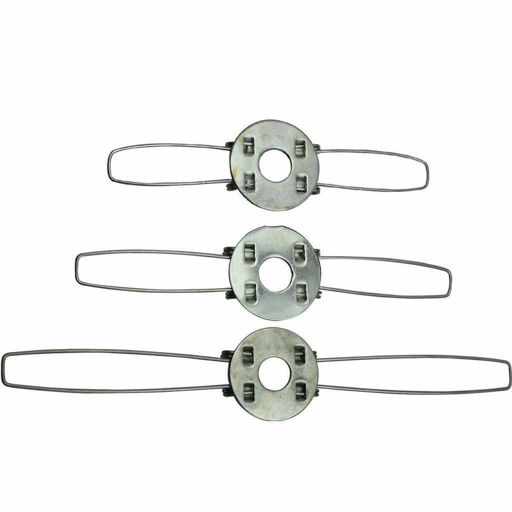 Universal Steel Lamp Shade Spring Clip Retainer for Glass Shades