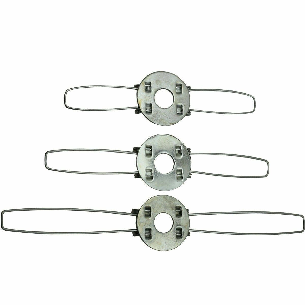 Universal Steel Lamp Shade Spring Clip Retainer for Glass Shades