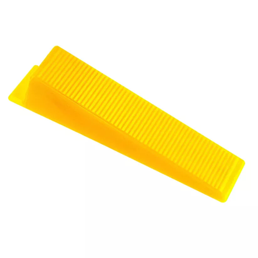100-Piece Reusable Tile Leveling Wedges Spacers for Flawless Tiling Installations