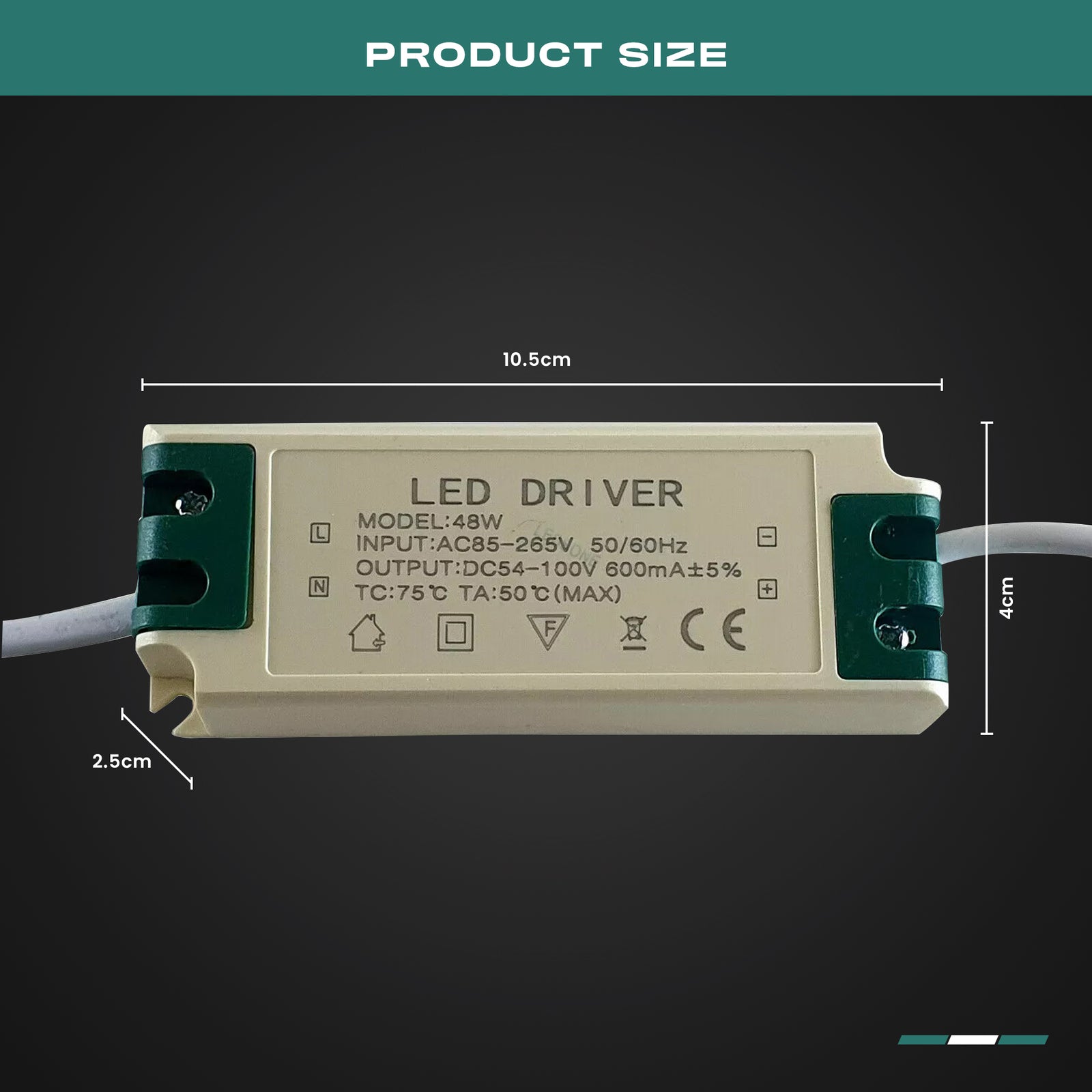 LED Driver Power Supply AC100-240V Constant Current Transformer ~6239