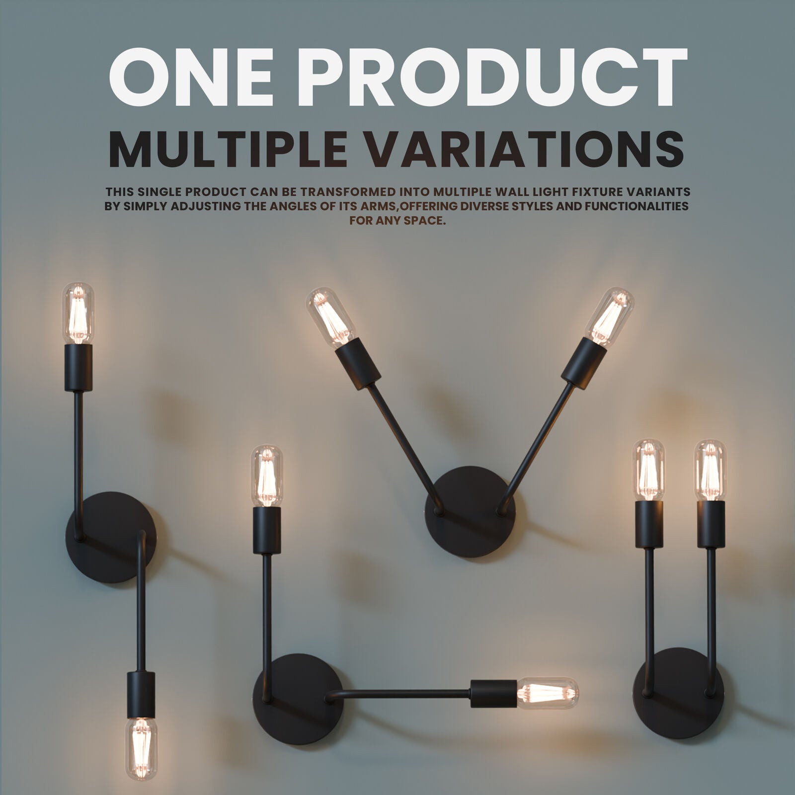 Modern LED Up & Down Wall Sconce Wall Mounted Light ~ 5848