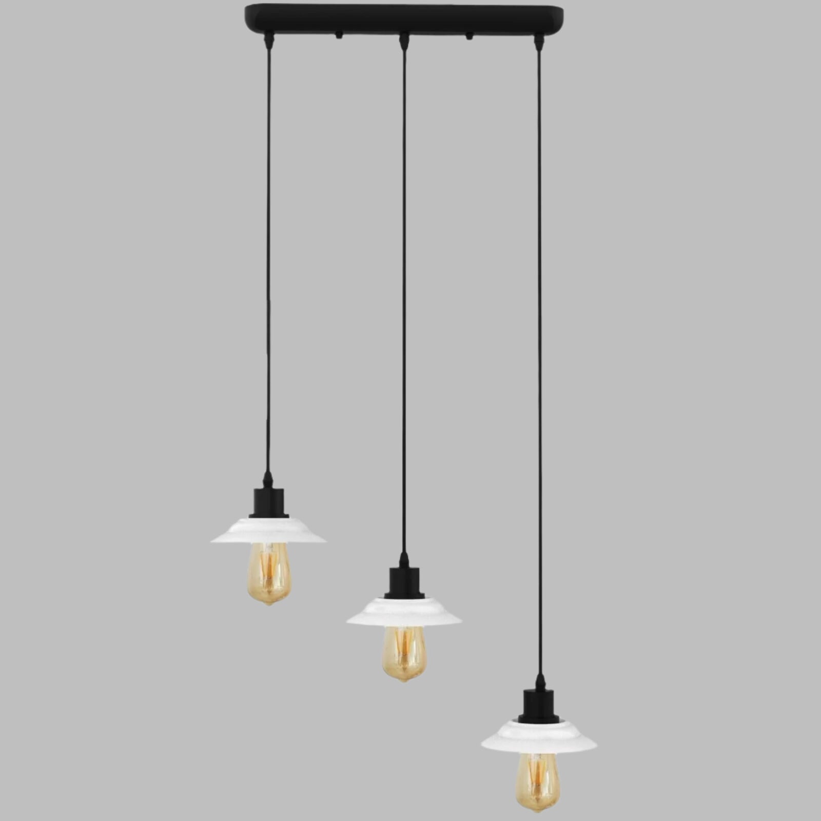 Modern Ceiling Pendant Light 3 Way Cluster Light Fitting~6099