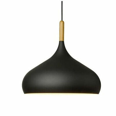 Modern Industrial Metal Dome Pendant Ceiling Light Multi-Color Shade Hanging Lamp