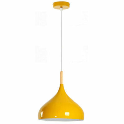 Modern Metal Dome E27 Ceiling Pendant Light, Colorful Shade