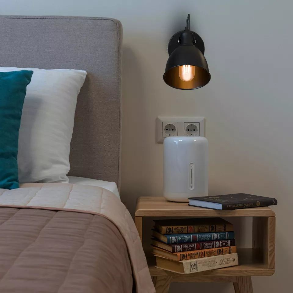 Industrial Adjustable Swivel Wall Sconce with Dimmer Switch for Custom Lighting