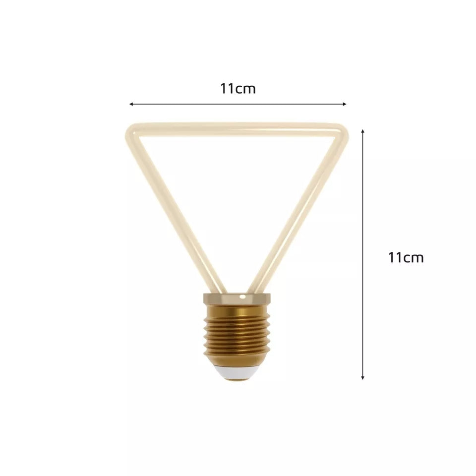 Festive LED Christmas Decorative Bulbs Warm White E27 Base Assorted Shapes