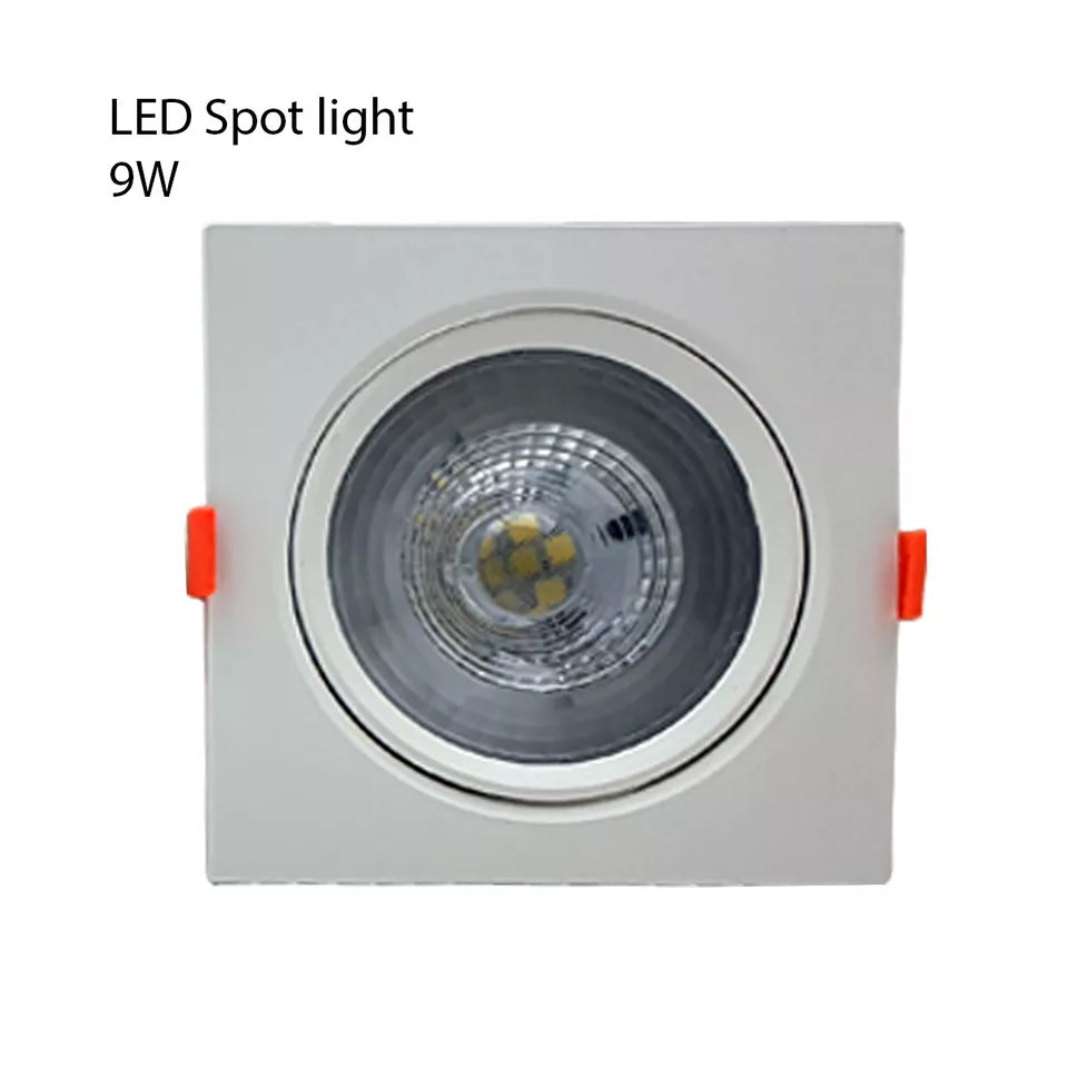 Modern Ultra Slim Recessed LED Tilt Angle Ceiling Spot Light Cool White