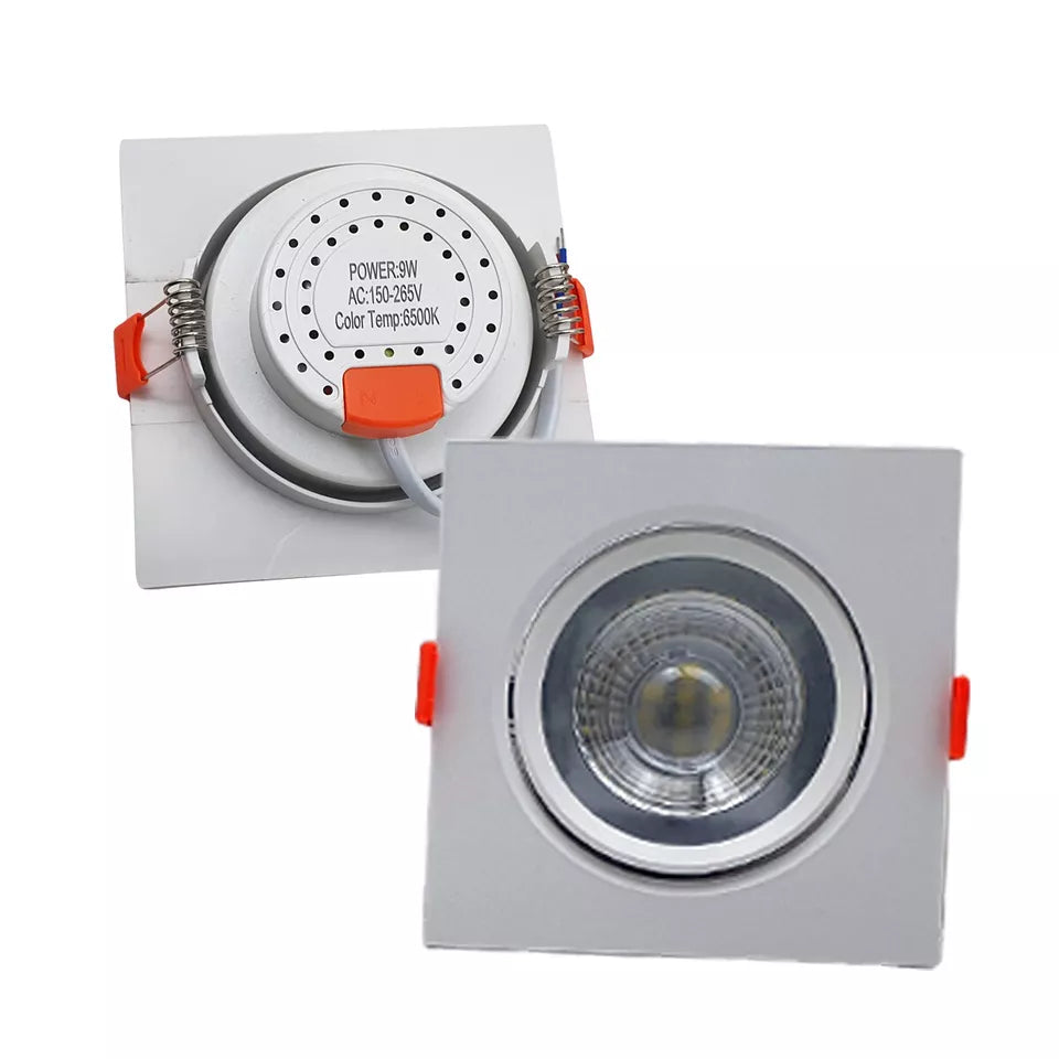 Modern Ultra Slim Recessed LED Tilt Angle Ceiling Spot Light Cool White