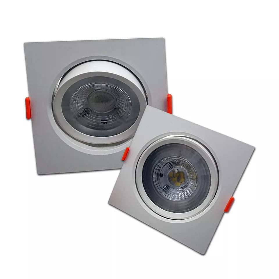 Modern Ultra Slim Recessed LED Tilt Angle Ceiling Spot Light Cool White