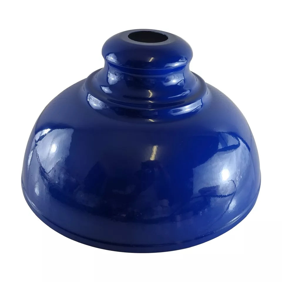 Industrial Metal Curvy Easy Fit Ceiling Pendant Lampshade - Retro Style