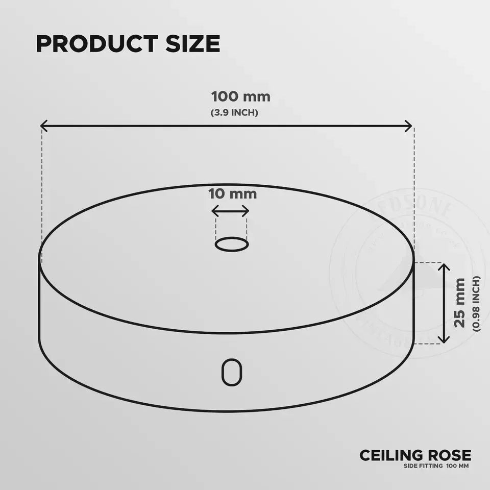 2m Industrial Metal Ceiling Pendant Light Fitting ~~5942