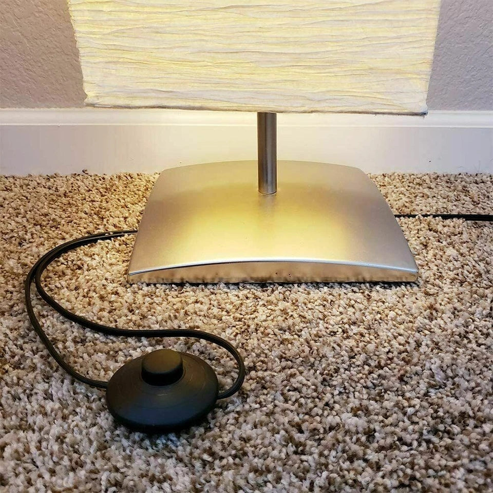 4M Fabric Flex Plug-In Pendant Light Set on/off Foot Switch~6041