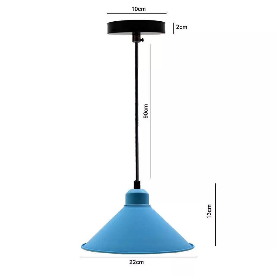 Modern Vintage Industrial Metal Ceiling Lamp Shade Pendant Light Fixture