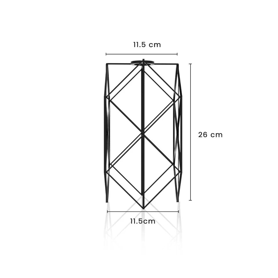 Industrial Four side Diamond  Easy Fit Lampshade~6183
