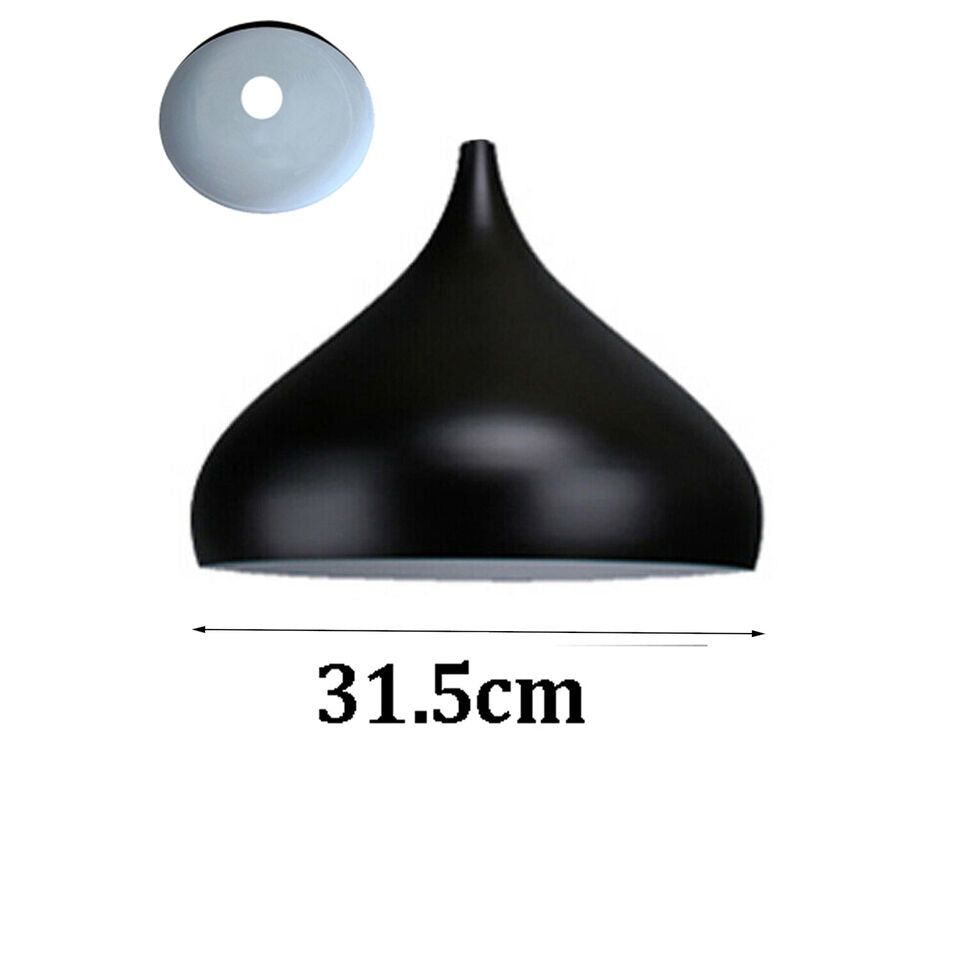 Industrial Dome Metal Ceiling Light Shade, Vintage Retro Pendant Lamp Fixture
