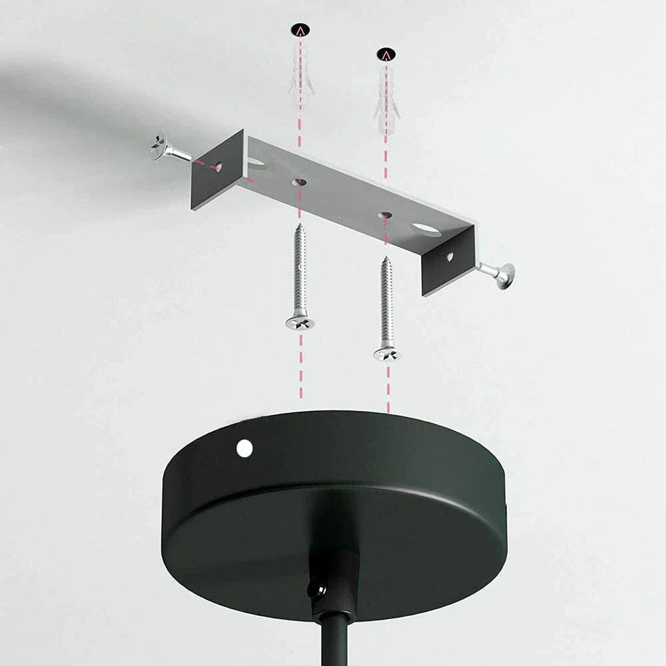 Metal Industrial Wire Cage Pendant Light ~5787