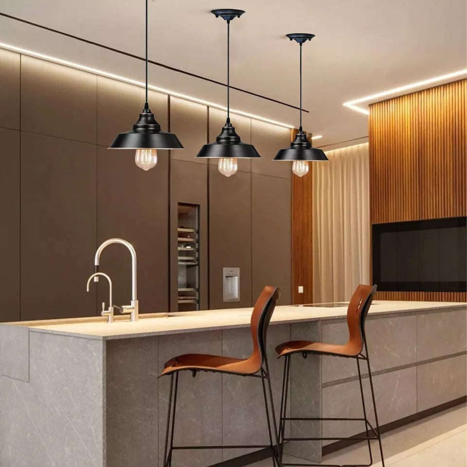 Vintage Ceiling Pendant Light Industrial Metal Hanging Lamp Shade~5746