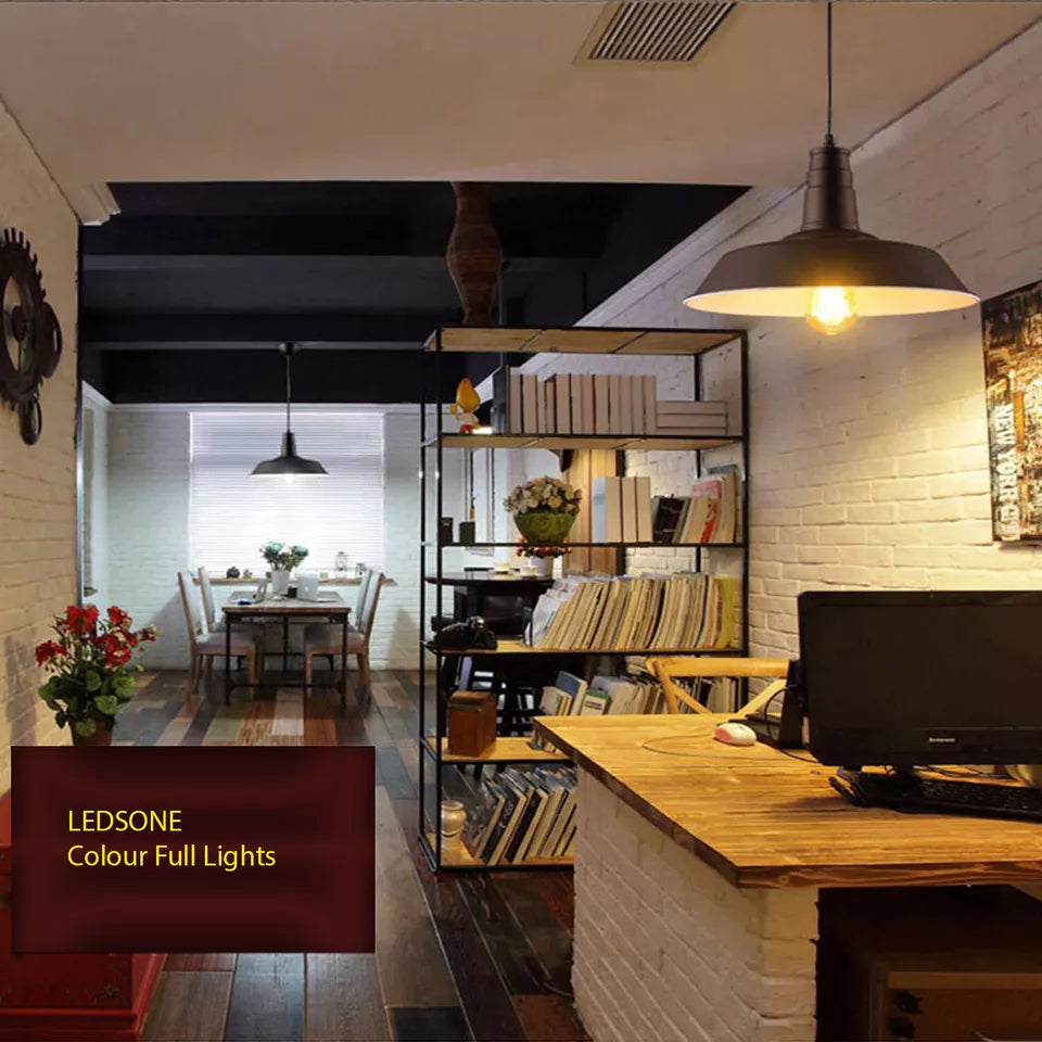 Retro Metal Industrial Ceiling Pendant | Modern Hanging Light~5838