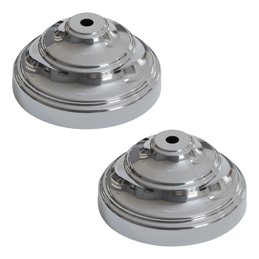 Vintage Metal Ceiling Rose Front Fitting for Pendant Lights, Easy Install Design