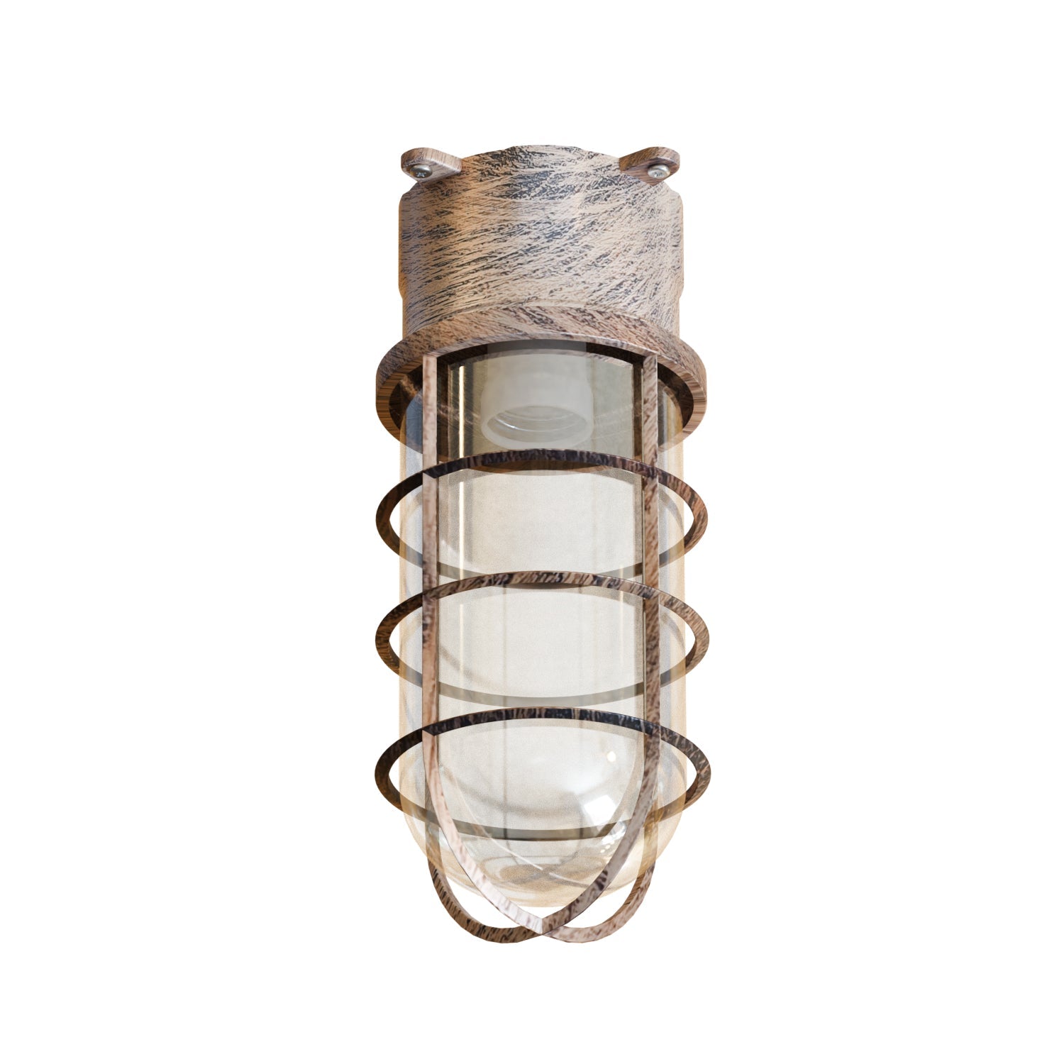 Retro Oval Bulkhead Cage Wall Ceiling Mount Fitting Light ~5525