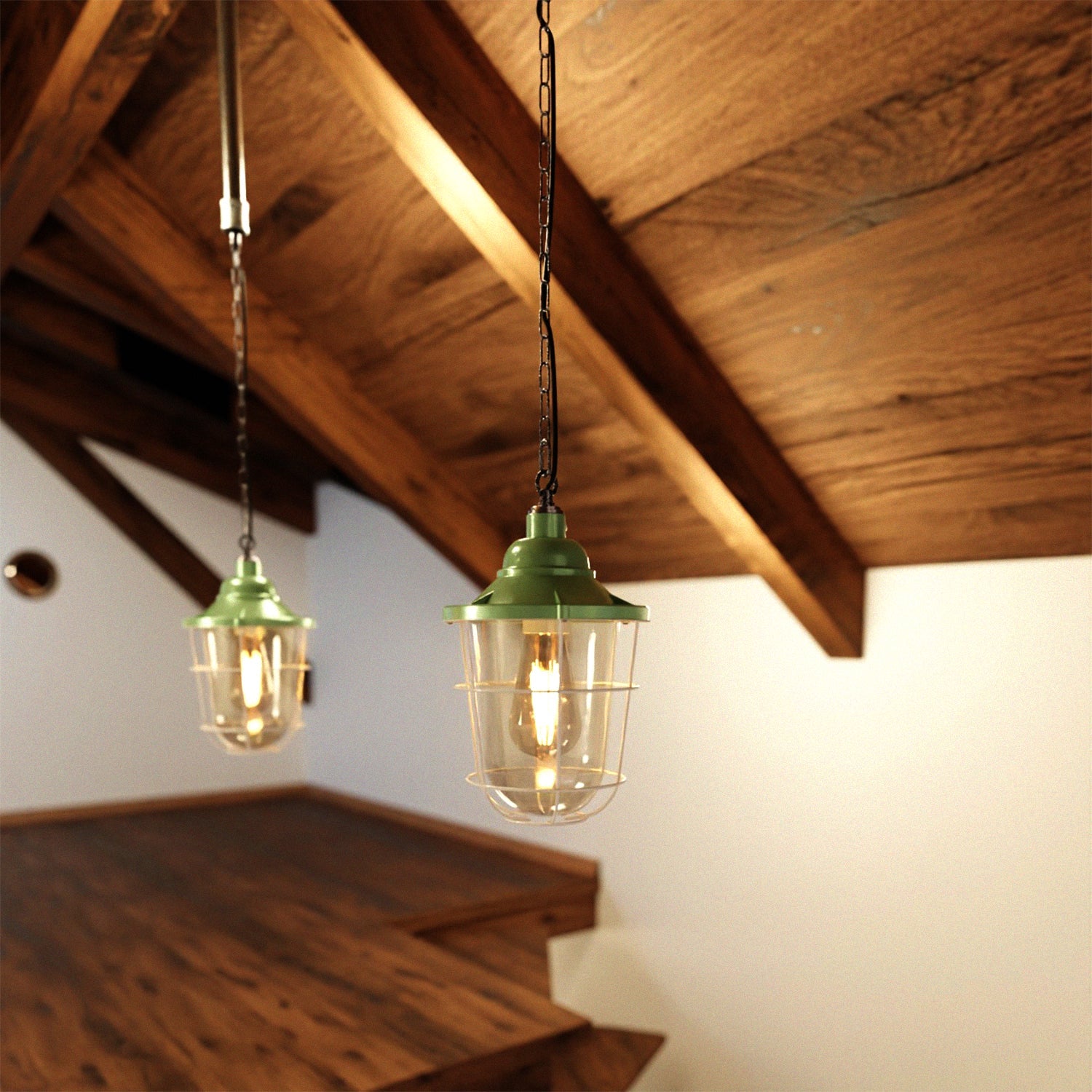 Industrial Rustic Loft Hanging Light Conduit Pendant Lamp ~ 6166