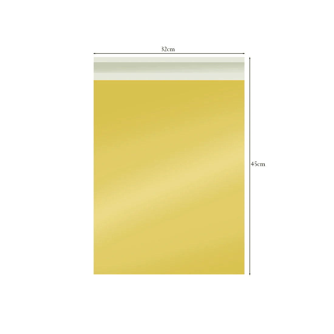 Durable Polyethylene Self-Adhesive Mailing Bags for Royal Mail Shipping, 12.6x17.7 Inches