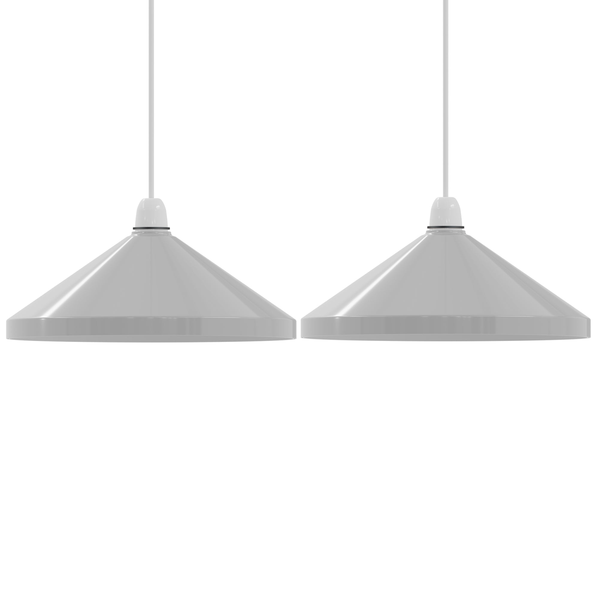 Retro Industrial Metal Cone Lampshade, Easy Fit for Stylish Home Lighting