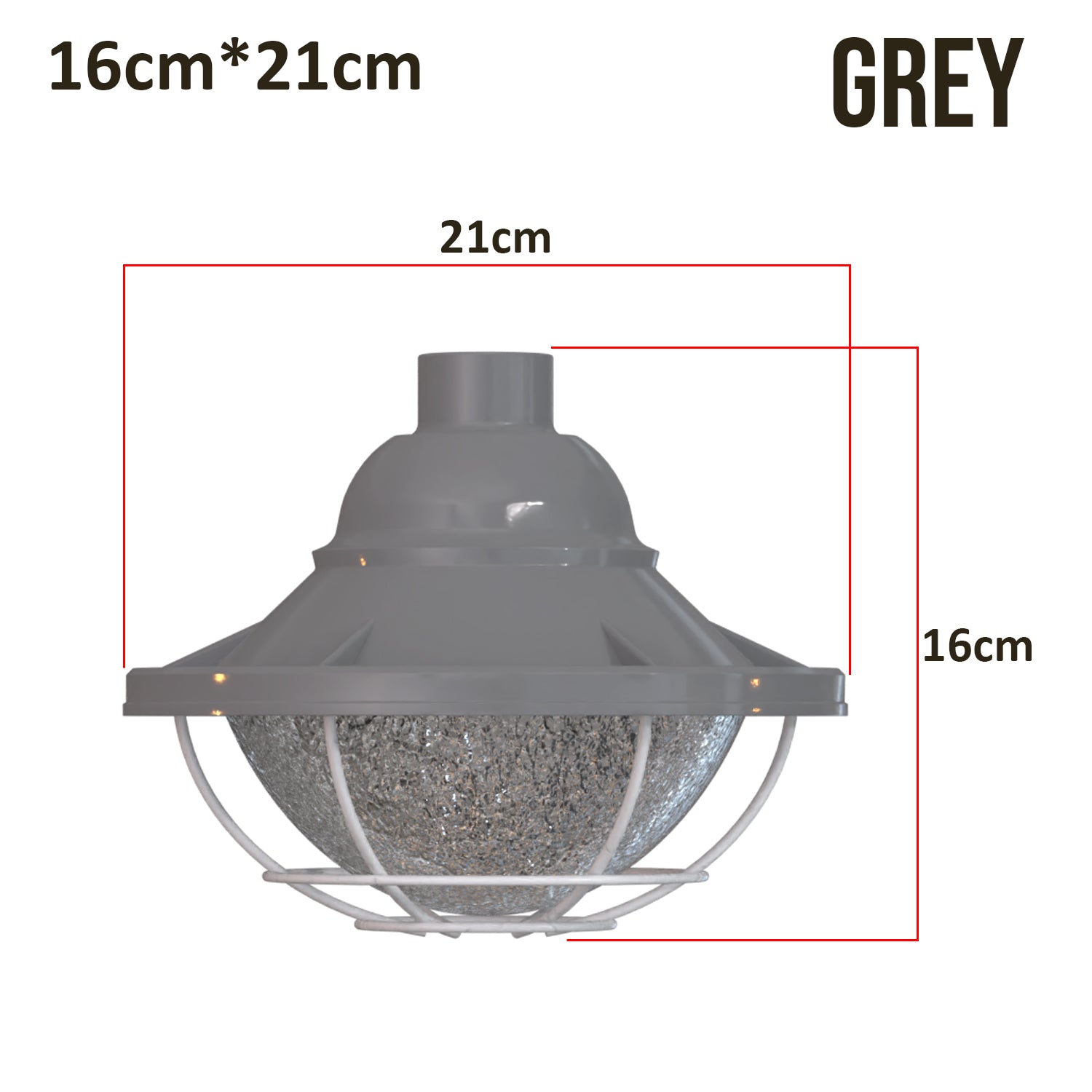 Industrial Metal Wire Cage Pendant Light Fixture - Urban Loft Style Lighting Solution