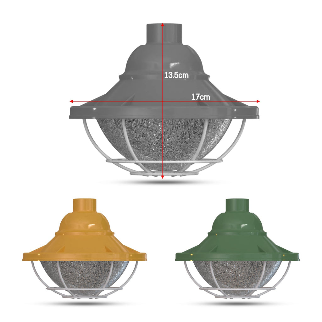 Industrial Metal Wire Cage Pendant Light Fixture - Urban Loft Style Lighting Solution