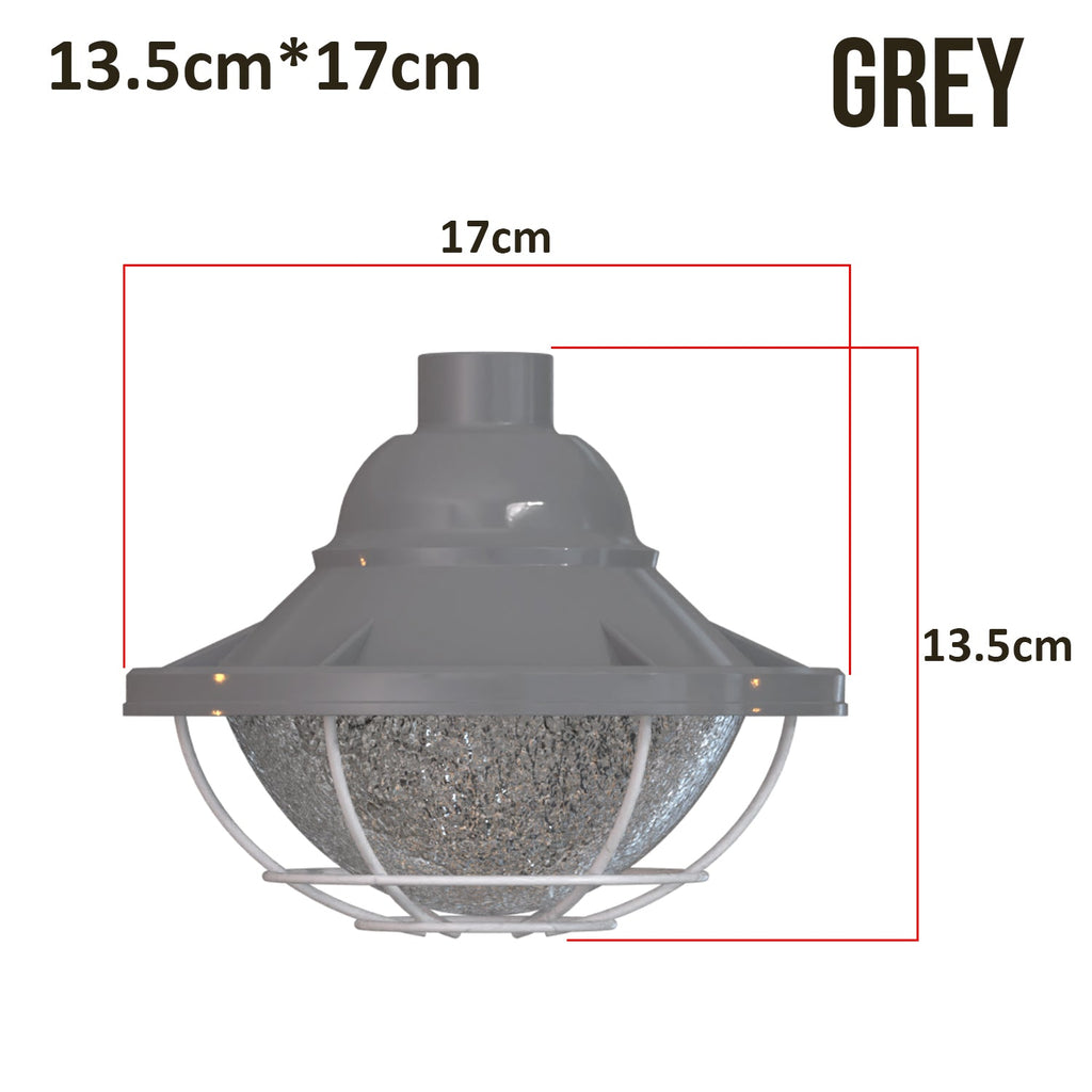 Industrial Metal Wire Cage Pendant Light Fixture - Urban Loft Style Lighting Solution